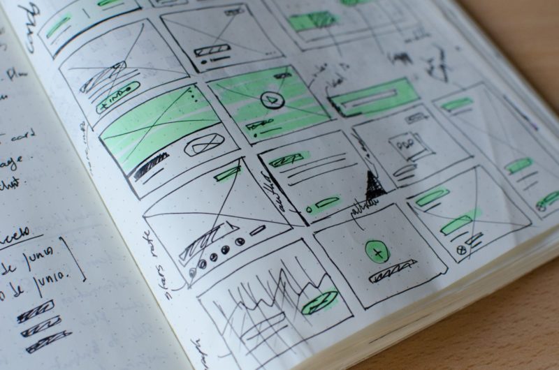 Plans on paper
